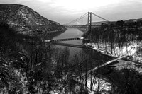 Three Bridges In Winter