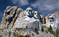 Mount Rushmore National Memorial * Keystone SD.