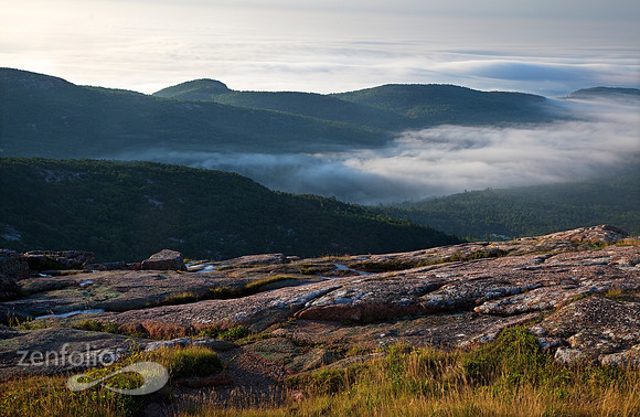 Atop Mount Desert Island